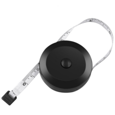 스마트 미니 줄자 인치 피팅 휴대용 MBI 옷, 화이트, 화이트