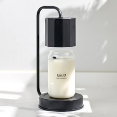 캔들백화점 모던 큐브 캔들워머 천연 에센셜 아로마 소이 캔들 세트, 블랙(일반), 리얼 유칼립투스 캔들460g