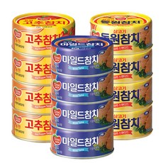 동원 살코기참치90g x 4개 + 고추참치90g x 4개 + 마일드참치90g x 4개, 1개