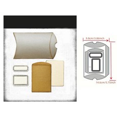 스텐실 템플릿 금속 절단 금형 할로윈 선물 다이 앨범 종이 카드, 1개