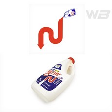 두론샵 배관청소 유한 펑크린 1L 막힌 배수관 용해제 싱크대 세면대, 1개