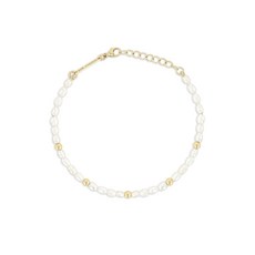 조이치코 14K 옐로 골드 펄 브레이슬릿