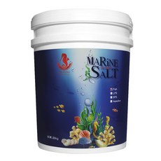 德灃生技海馬繁殖場 LPS軟體珊瑚專用鹽 20KG裝 優質純淨海鹽 海水素, 1個, 桶裝