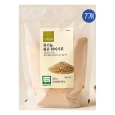 올가 유기농 볶은현미가루, 250g, 7개