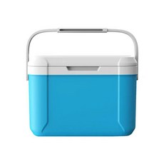 戶外保溫箱 5.5L 綠色 高效保溫保冷 便攜手提設計, 藍色, 1個