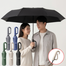 루키온 튼튼한 접이식 초대형 자동 3단 암막 우산