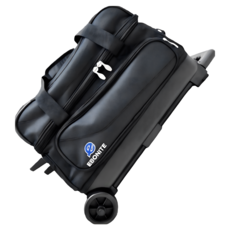 Ebonite Transport II 雙球拉桿式保齡球袋 (多色任選-公司貨), 黑色, 1個