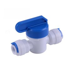 정수기 볼벨브 정수기 중간 밸브, 1개, 블루