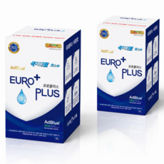 [ EURO PLUS ] *주7일 발송* 프리미엄 요소수 국산차 수입차 디젤 경유 차량용 AdBlue인증, 2개, 10L
