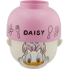 [캐릭터 6종] Sunart 일본 디즈니 밥그릇 세트 캐릭터 식기, 1세트, 데이지덕