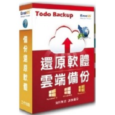 EaseUS Todo Backup Advanced Server伺服器備份軟體, Server,一年份