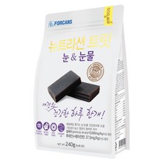 포켄스 뉴트리션 트릿 눈 앤 눈물 강아지 영양제240g, 240g, 눈물개선/눈건강, 1개