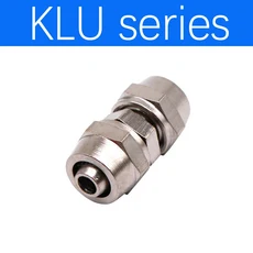 KLV KLE KLZA KLU 구리 공압 피팅 에어 퀵 커넥터 호스 튜브 4 6 8 10 12 14 16MM 빠른 연결, 1개