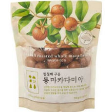 껍질째 구운 통 마카다미아 350g 2개