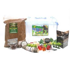 웜팩토리 사슴벌레 장수풍뎅이 키우기 공용 사육세트, 관찰, 1세트