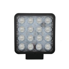 사각 그린써치라이트 12V 24V 48W 차량오프등 화물차 농기계