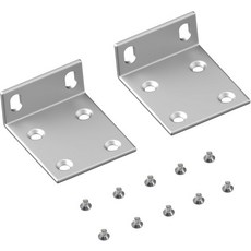 유비쿼티 스위치와 호환되는 랙 마운트 키트 엣지 스위치 드림 머신용 이어스 UDMPro블랙, Silver