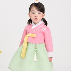 이설한복 10013 나희꽃담 여아 유아 아기 생활한복
