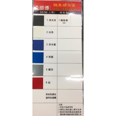 【新盛油漆行】SYM 三陽機車修補漆 機車補漆筆 點師傅, 5.鐵灰, 1個