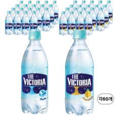 더 빅토리아 탄산수 플레인 500ml 60개+ 파인애플 500ml 60개, 120개