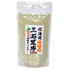 하코다테 요시조도 미시시 다시마 100% 무첨가 미분말 파우더 100g×1개 산지, 1g, 1개