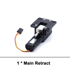 SKYA 5KG RC 비행기 개폐식 부품 고정 메인 DIY 40G 날개 서보리스 JR 기어 랜딩 전기 스티어링 플러그, 1 Main Retract, 1 Main tract, 1개