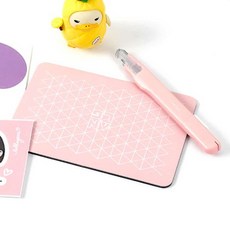 작은작업도구 핸드메이드 양면 커팅매트 Mini 10x15cm 칼질매트 정밀작업 칼받침, 블랙앤그레이