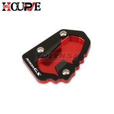 오토바이 킥 스탠드 사이드 확장 확대기 플레이트 패드 적합, 1개, 4. Red-R1300GS