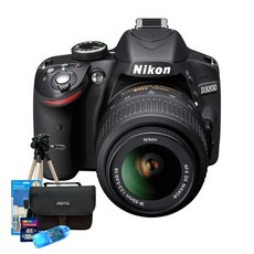 니콘 D3200+18-55mm 줌렌즈+고급64GB+전용삼각대+여행용가방+리더기+UV필터+청소도구세트 [풀세트] k, 단품
