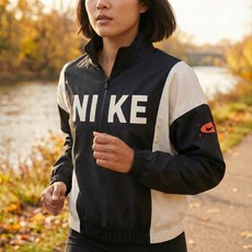 나이키 NSW 여성 우븐 자켓 아노락 러닝 트레이닝 헬스 간절기 재킷