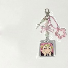 미츠리 시노부 매칭 키체인, 핑크