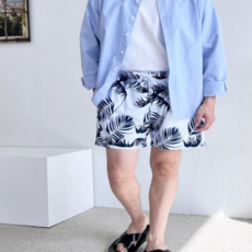 남성비치웨어 STK11 반바지-메쉬이너 래쉬가드 KQQ_WFH08S9