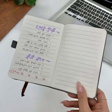 픽펭 데일리다이어리 다이어리 A6 노트 그레이