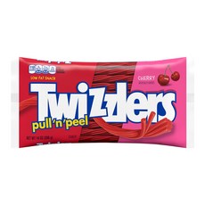 TWIZZLERS 트위즐러 트위스트 체리맛 츄잉캔디 Chewy Candy 396g * 3팩, 3개