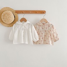 로이앤한나 무늬 여아 베이비 아기 후드 가디건 바람막이