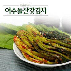 [웰빙촌]여수돌산갓김치1kg, 1kg, 1박스
