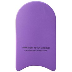 Kemp USA 수영용 대형 킥보드 - 내구성 있는 EVA 폼으로 제작 수영 훈련 및 수상 운동을 위한 필수 액세서리 성인용 퍼플 207428