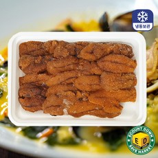 성게알 우니 칠레산 특품 100g 실속 도시락형 제철 자연산 냉동 신선급랭 보라성게, 1개