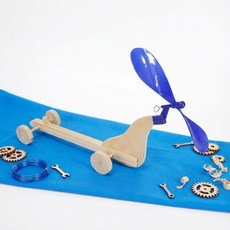 키득키득 프로펠러 풍력기 나무자동차DIY