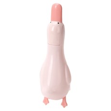 욕실 헤어 클립 효율적인 배수 클리너 도구 사랑스러운 오리 배수 헤어 캐처, P