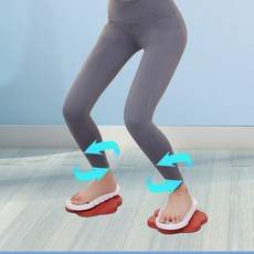 실내 허리돌리기 유산소 운동 트위스트댄스패드, 레드