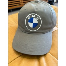 【This is Eddie】BMW德國寶馬原廠灰色帽，正面藍白廠徽, 1個