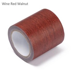 롤 가구 리노베이션 스커팅 라인 수리 테이프 접착식 나무 무늬, E. Wine Red Walnut