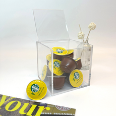 블링스토리 투명 아크릴 캡슐 보관함, 1개