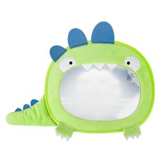 어린이 보호 아가집중 차량 실내 공룡 후방안전거울 유아안전백미러교체, 쏭냥쏭냥 본상품선택, 1개