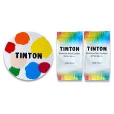 틴톤(틴톤) 틴톤 레인보우 대왕 쿨링 선쿠션 본품 1개(케이스랜덤)+리필 2개, 1개