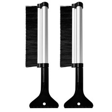 카무 차량용 길이 조절 성에 제거기 제설기, 2개