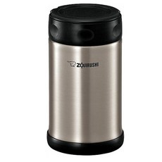 조지루시 죽통 푸드자 SW-FCE75 750ml 대용량 보온보냉 학교 수능 도시락 국통, 스테인레스(XA), 1개