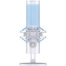 하이퍼엑스 쿼드캐스트 2 콘덴서 마이크 USB 스트리머/콘텐츠 크리에이터/게이머/PC 맥 872V1AA, frost