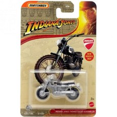 오토바이 프라모델 피규어 매치박스 인디아나 존스 두카티 스크램블러 6/100 다이캐스트 모터사이클